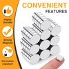 TRYMAG 90Pcs Refrigerator Small Round Magnets for Crafts, 8x3mm Mini