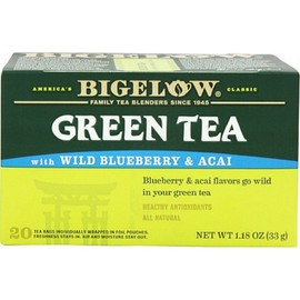 Bigelow Green Tea with Blueberry 20 Ct