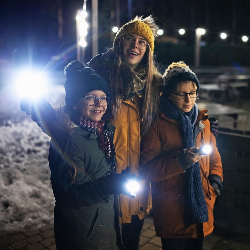 Police Security Scope Flashlight
