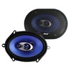4) New Pyle PL573BL 5x7" 600 Watts 3-Way Car Coaxial