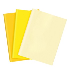 18 Sheets of Decoupage Tissue Paper Yellow Gift Wrap Tissue Paper Packaging Material 50 cm x 70 cm