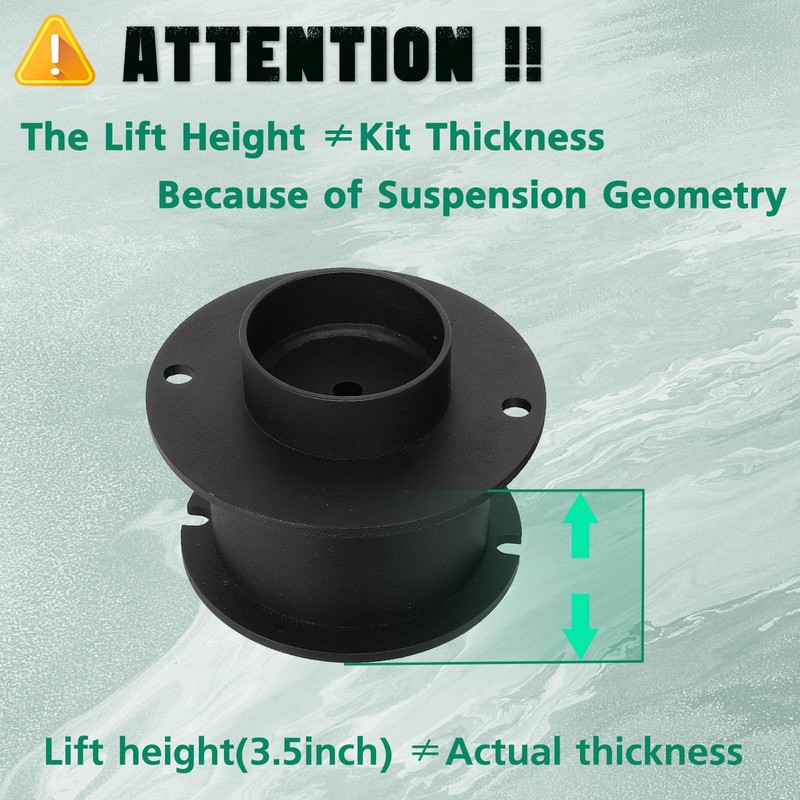 SCITOO 3.5 inch Front Leveling lift kits Compatible for 2500
