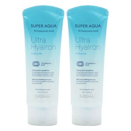 Super Aqua (MISSHA)미샤 수퍼아쿠아 울트라 히알론 필링젤 100mlx2개31848637 (MISSHA) Missha Super Aqua Ultra Hyalon Peeling Gel 100ml x 2 pieces 31848637