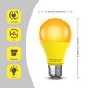 mfxmf Amber Sleep Light Bulb 2 Pack，Dimmable 1800K Warm Light