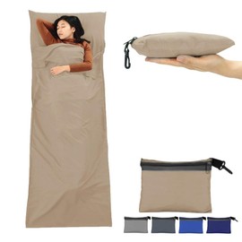 CYCLETRACK Inner Sleeping Bag, Inner Sheet, Disaster Preparedness Supplies, Camping, Outdoors, Compact Storage, Lightweight, Travel, Earthquake Disaster Prevention, Sleeping in Car, Fully Washable, Dark Indigo