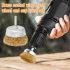 Oneroomone 8-Piece Wire Brush Drill, Wire Brush, Cordless Screwdriver, Cup