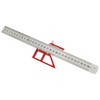 Center Gauge 12in 45° 90° Line Ruler Measuring Scribing Tool