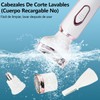 Depiladora para Mujer 4 en 1,Recargable Eléctrica Depiladora,USB Recargable Impermeable