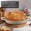 FLAVORIX Dutch Oven for Sourdough Bread Baking, Enameled Cast Iron