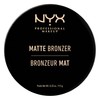 NYX Professional Makeup Matte Bronzer, Deep, 0,33 Oz.