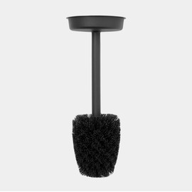 Brabantia - Mindset Replacement Toilet Brush - Fits Mindset Toilet Butler and Mindset Toilet Brush Holder - Protective Steel Handle - Corrosion Resistant - Bathroom Accessory Infinite Grey