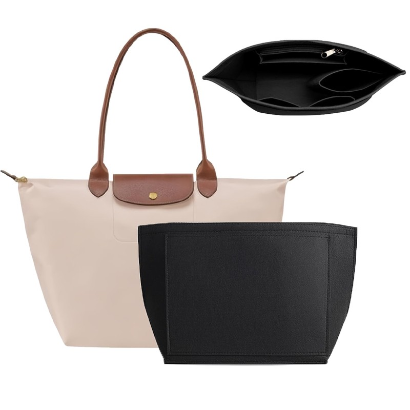 Handbag Organiser, Wallet Organiser for Longchamp, Felt Bag Organiser with
