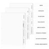 10 Pack 12 Tabs Estate Planning Index Tab Dividers Estate