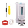 RDEXP Toilet Cistern Dual Flush Push Button Valve Replacement for