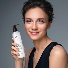 CLEANSE&CARE Beysey Facial Cleansing Gel with Aloe Vera, Tea Tree, Eye Dust and Chamomile - Facial Cleansing / Antibacterial / Anti-Acne Soap - Face and Neck / Combination Skin and Oily Skin - 200 ml