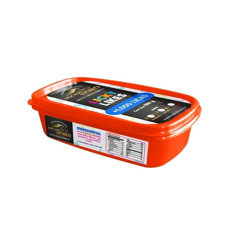 Premios para Caballos, Licky Likes Sabor Zanahoria, 550 g.