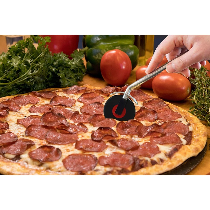 Winkee Rocks - Vinyl Pizza Cutter, Retro Pizza Cutter, Pizza