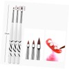 Ipetboom 24pcs Nail Art Brush Pens Kit Gel Nail Brush