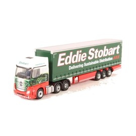 Oxford Diecast NMB001 Mercedes Actros Curtainside Eddie Stobart