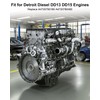 6Pcs Fuel Injector Line Seals Fit for Detroit Diesel Engines