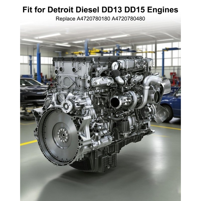 6Pcs Fuel Injector Line Seals Fit for Detroit Diesel Engines