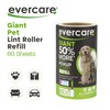 Evercare Pet 60 Layer Giant Lint Roller Refill