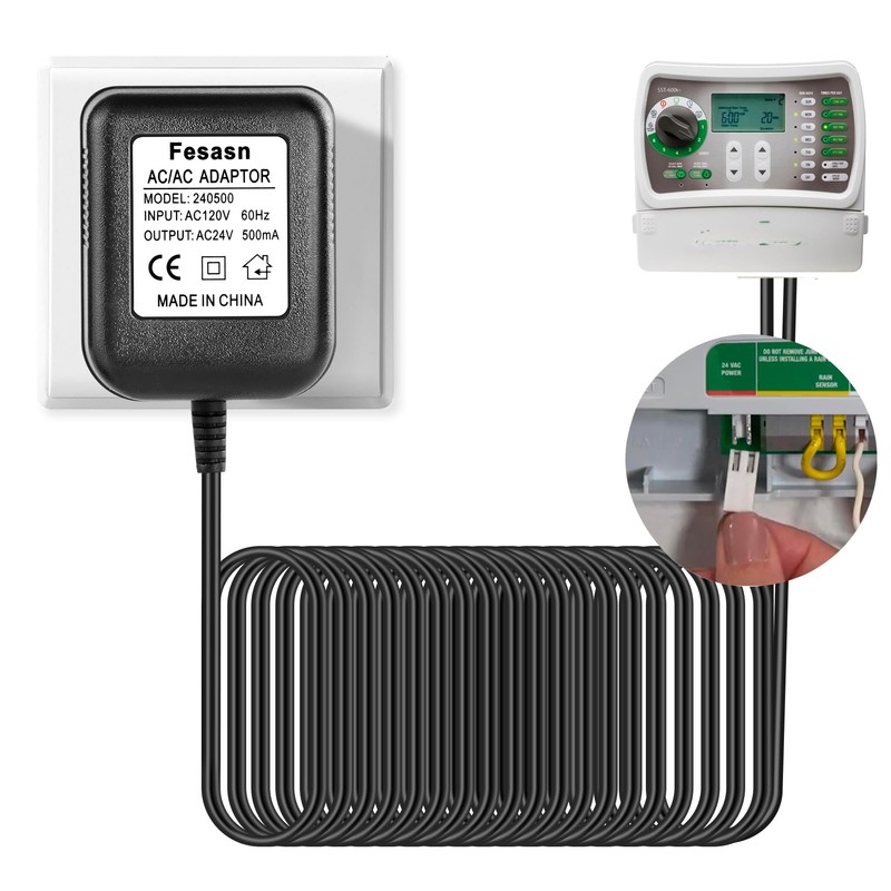 Fesasn Replacement Rain Bird Power Supply,Compatible Rain Bird UT1 SST