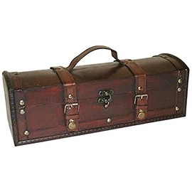 Something Different Wholesale Classic Dark Brown Wooden Treasure Trinket Box - 12cm x 35cm (1 Pc) - Unique Handcrafted Design - Ideal for Collectors & Home Decor Enthusiasts