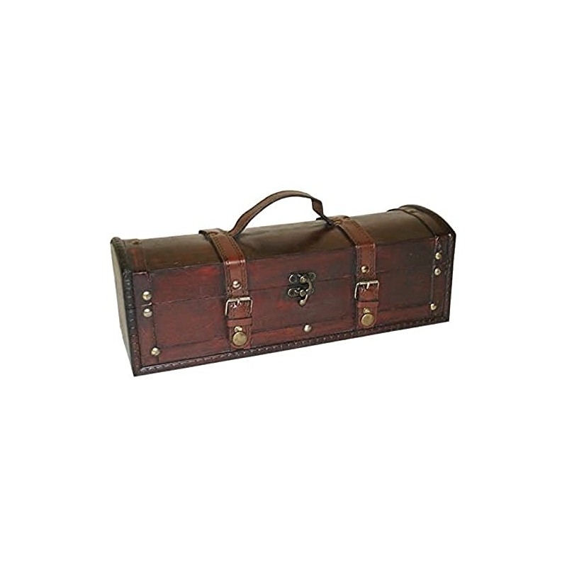 Something Different Wholesale Classic Dark Brown Wooden Treasure Trinket Box