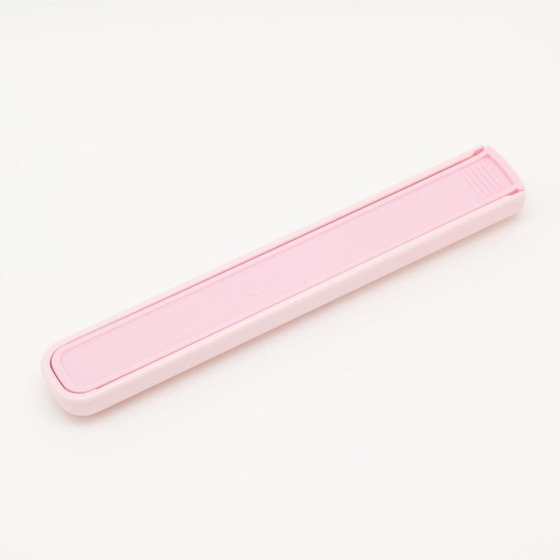 OSK HS-11 Antibacterial Pull Lid Chopsticks Case Set, 6.5 inches