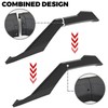 SAUTVS Left & Right Fender Deflector for Can-Am X3 MAX,