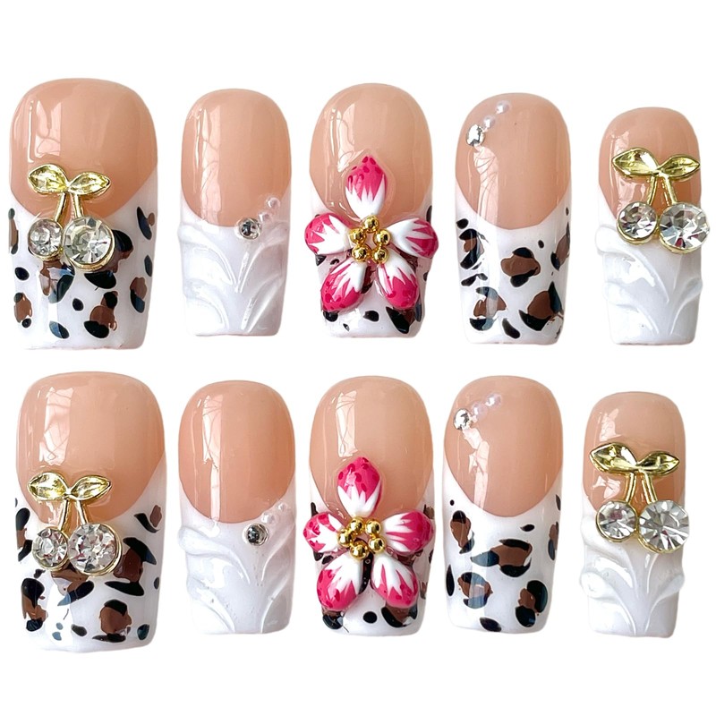 Uñas Postizas De Presión, Uñas Acrílicas Reutilizables, Uñas Postizas De