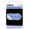 Scunci No Damage Hair Elastics, Medium, Black 28 ea (Pack