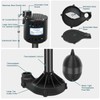 FLOWPAC Pedestal Sump Pump with Vertical Float Switch, Thermoplastic Pedestal,