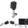 Garosa Pneumatic Steam Valve, Air Actuated Thread Angle Seat Valve,