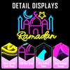 Ramadan Neon Sign Ramadan Decorations for Home Dimmable Neon Lights