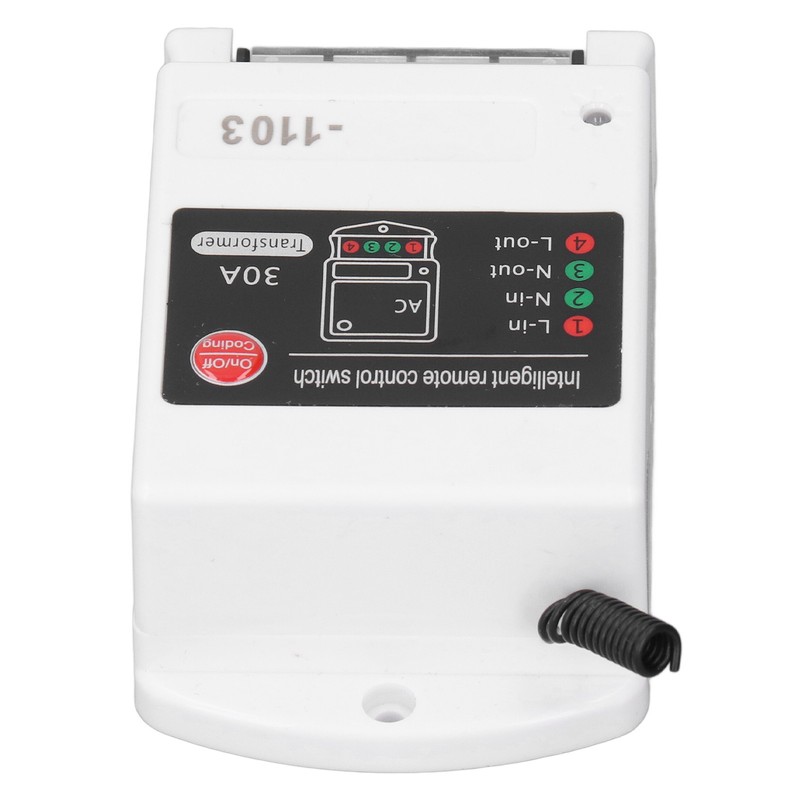 Remote Control Switch 30A Relay 3km Control Range Wireless Remote