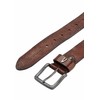 camel active Men's Leather Belt, brown