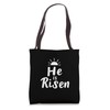 Easter He Is Risen Spiritual Tote Bag