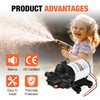 YOUNGTREE 12V DC RV Water Diaphragm Pump 3.5 GPM 45PSI,