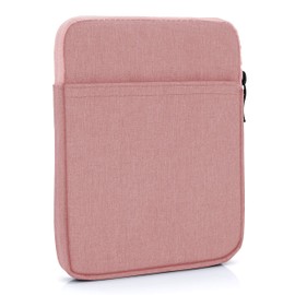 MyGadget Nylon Sleeve for Tablet up to 6 Inch - Padded Bag for 12,5 x 17 cm - e.g. Kindle Paperwhite - Travel Pouch in Pink