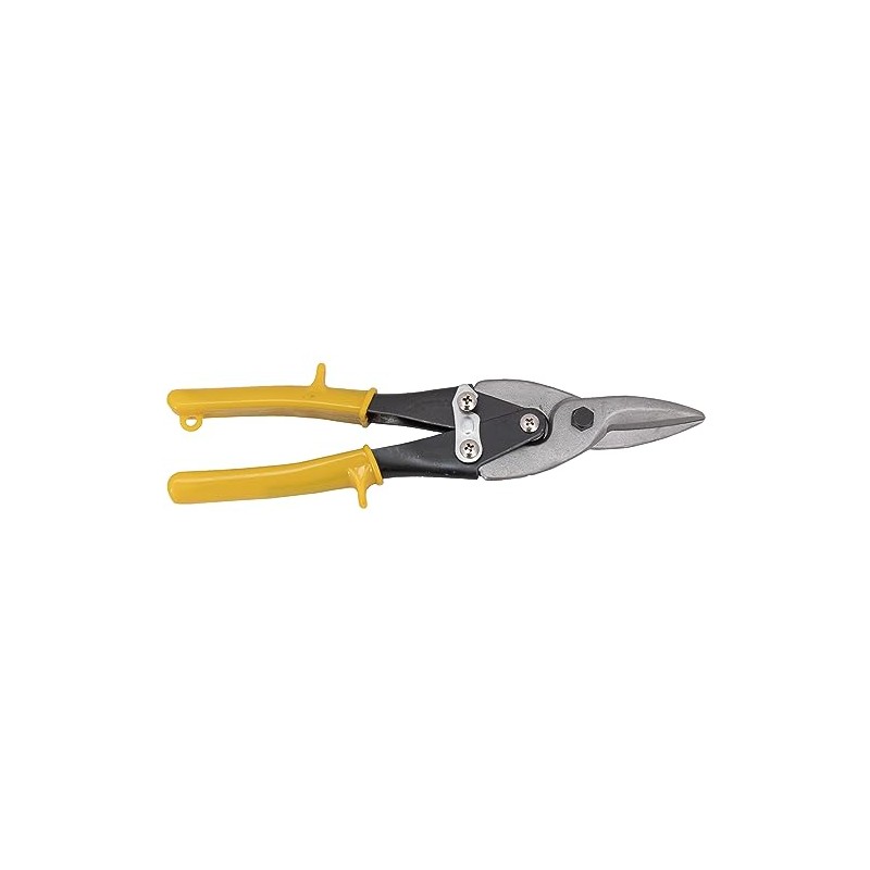MARSHALLTOWN QLT Aviation Snips, Straight Cut, with Color-Coded Vinyl Grips,