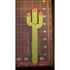 Cute Girl Cactus Nail Files 4pcs/lot Double-Sided Nail File Emery