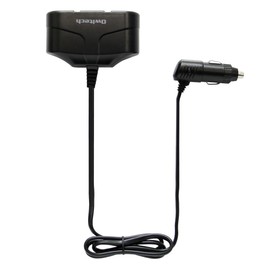 Owltech Double Cigar Socket Distributor, Two USB Ports, 12 V / 24 V Correspondence, model: OWL-CCU2C48D2T-BK