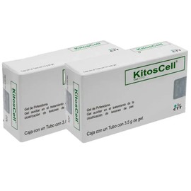 2 Pack Kitos Cell Gel 3.5g Reafirmante facialMejora La Apariencia De CicatricesLineas de Exprecion