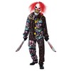 California Costumes, Men's Killer Smile Clown, Size XL
