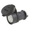 Hubbell Wiring Systems HBL2313SW Twist-Lock Watertight Safety Shroud Female Connector,