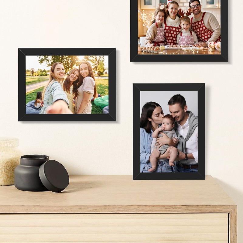4 Pack Picture Frame, A5 Photo Frames Tabletop and Wall