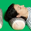 Kikkerland Log Head Rest – Micro Bead Neck & Leg