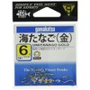 Gamakatsu Sea Tanago Hook Gold No. 6 Fishing Hooks